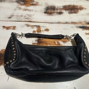 Vintage Juicy Couture Black Leather Studded Women's Bag